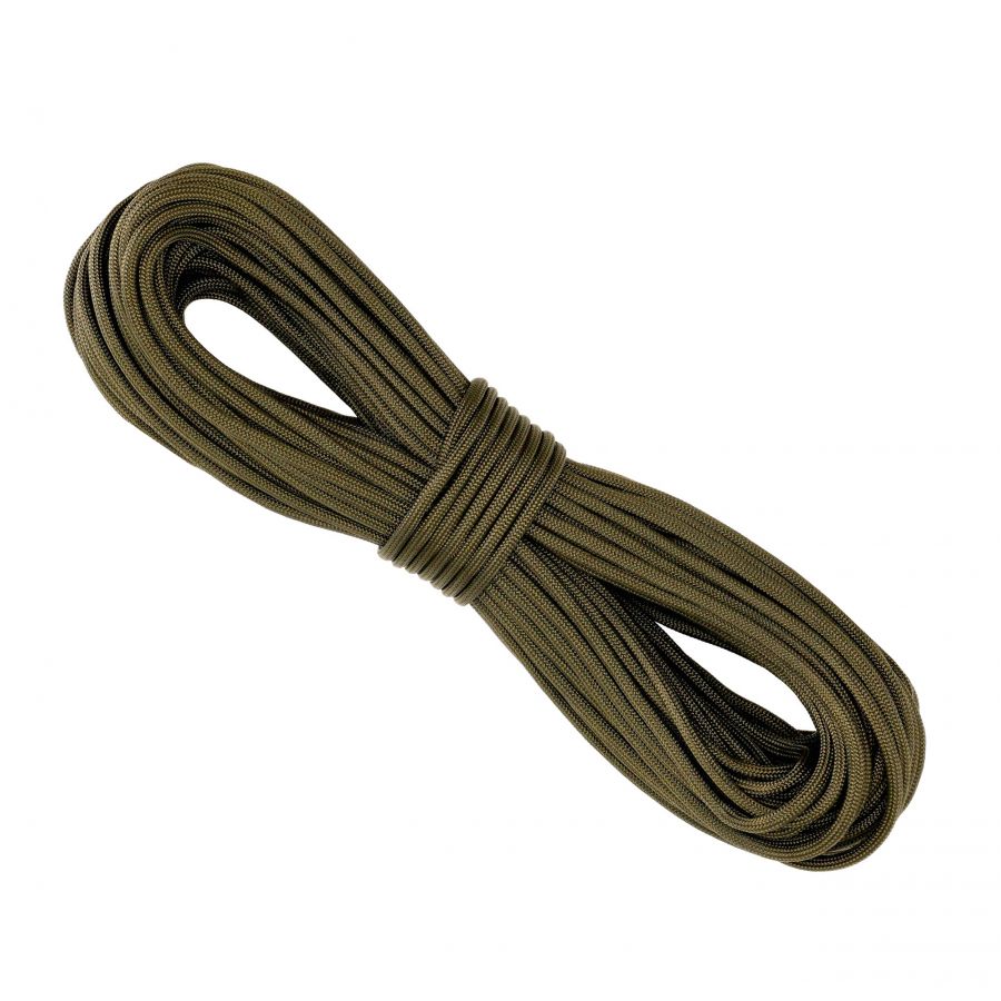 Paracord EDCX 550 Type III 30 m army green rope 1/3