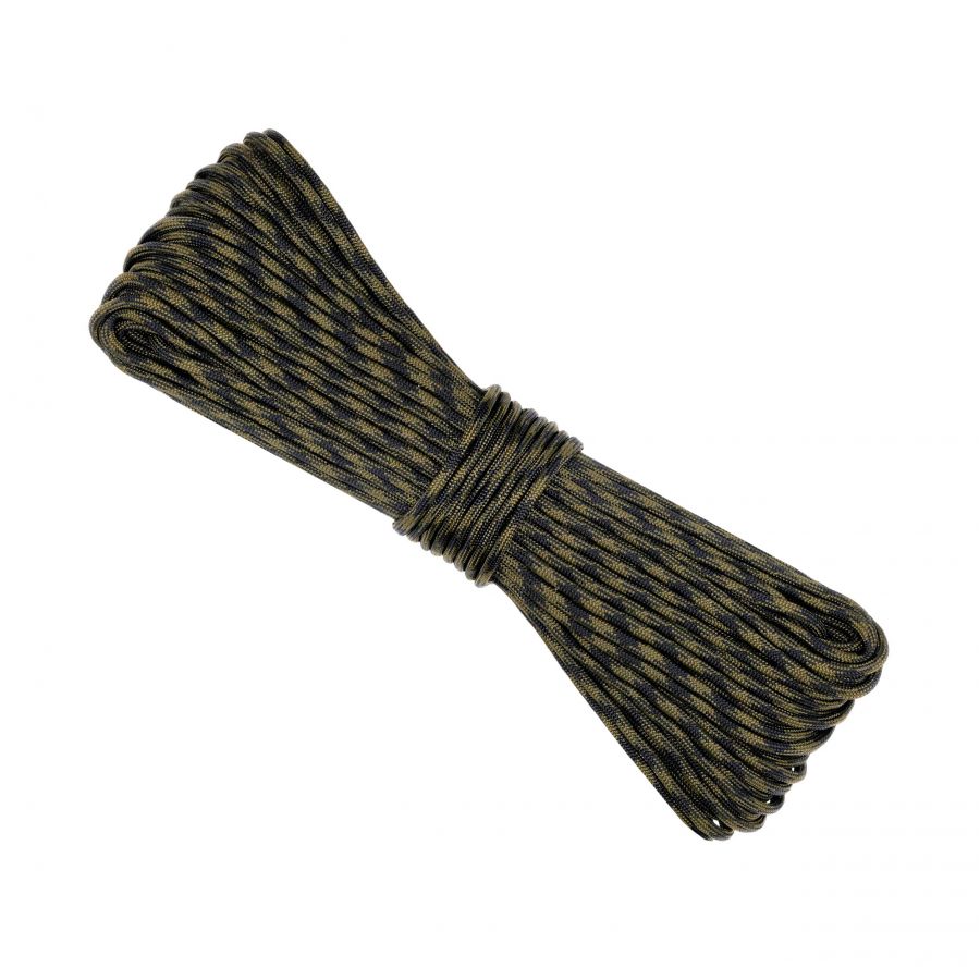 Paracord EDCX 550 Type III 30 m black forest rope 1/3
