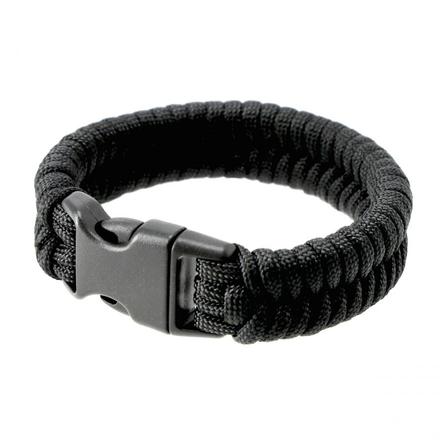 Paracord EDCX Fish black bracelet 1/3
