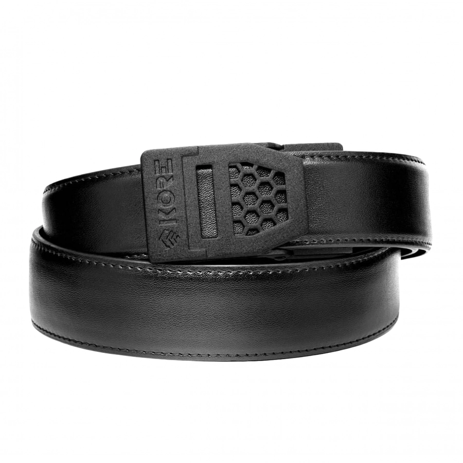Pas strzelecki Kore Essentials Leather Gun Belt X6 czarny 1/1