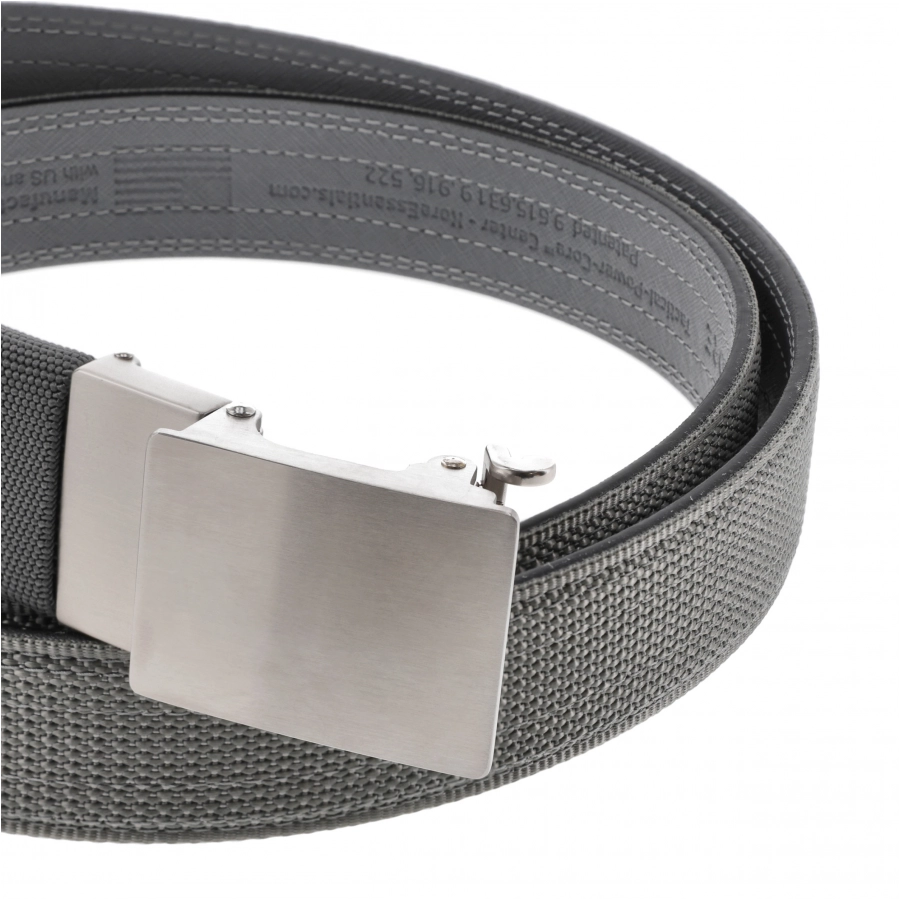 Pas taktyczny Kore Essentials Tactical Nylon Gun Belt X4 szary rozmiar XL USA Made 3/4