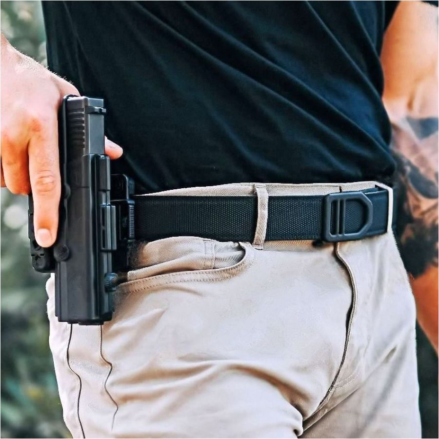 Pas taktyczny Kore Essentials Tactical Nylon Gun Belt X5 czarny 2/3