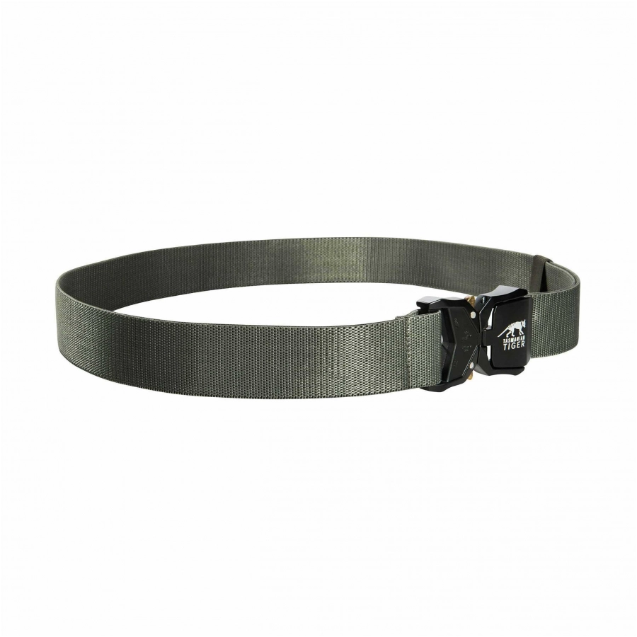 Pas taktyczny Tasmanian Tiger QR Stretchbelt 38 mm szaro oliwkowy 3/4