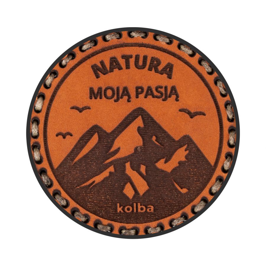 Patch Flask natural leather 1/1