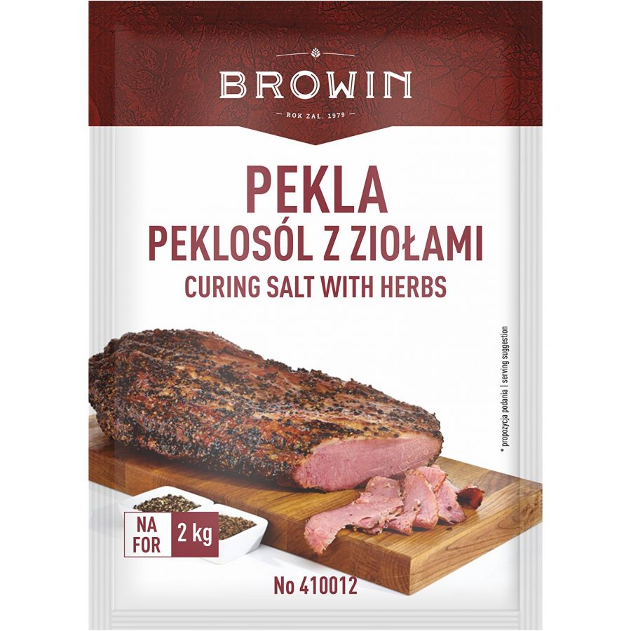 Peklosól Browin- peklosól z ziołami 67 g 1/4