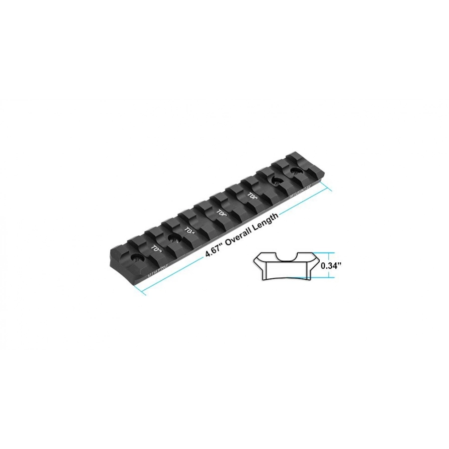 Picatinny rail Leapers UTG MTU030T22 3/3