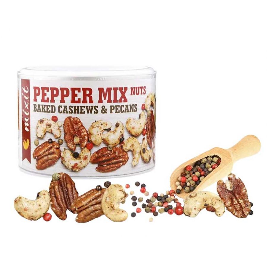 Pieczone orzechy z czterema rodzajami pieprzu Mixit Pepper Mix Nuts 150 g 1/1