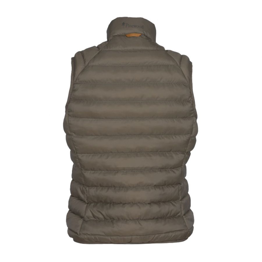 Pinewood Abisko Insulation brown women's vest 2/9