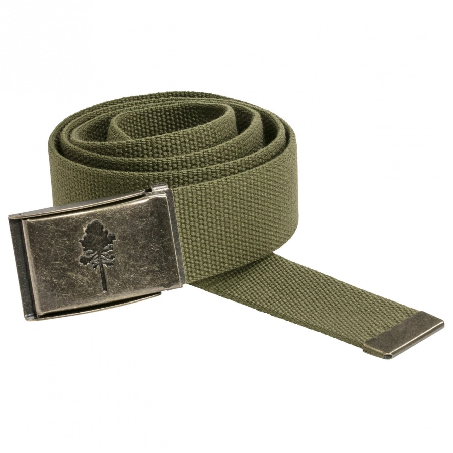 Pinewood Canvas men's belt olive green 2/2