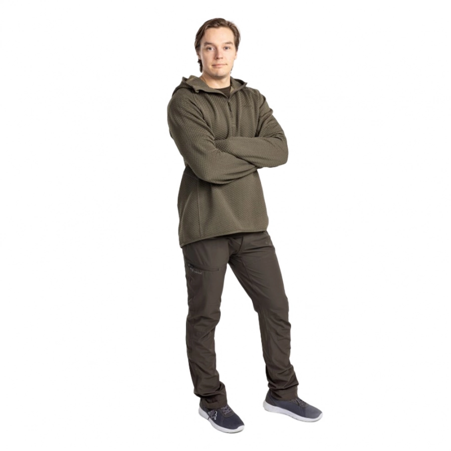 Pinewood Everyday Travel men's sweatshirt green 3/5