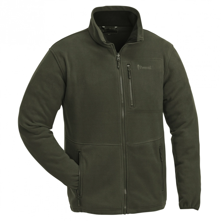 Pinewood Finnveden green men's fleece sweatshirt 1/1