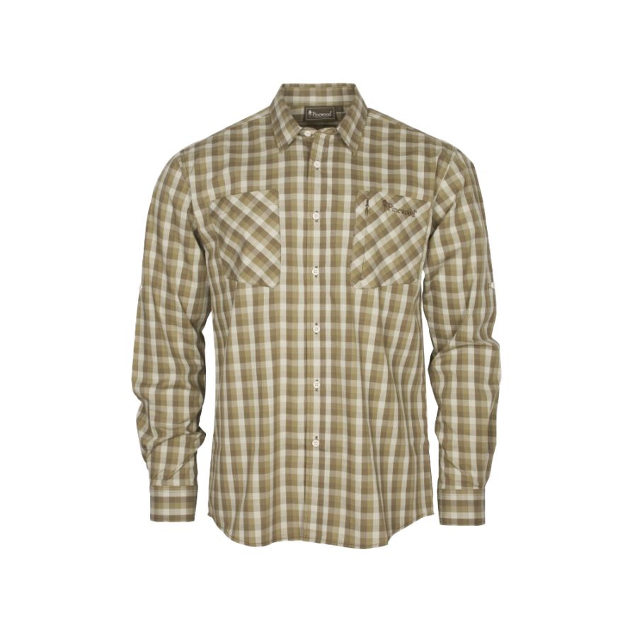 Pinewood Glenn green/olive men's shirt 1/2