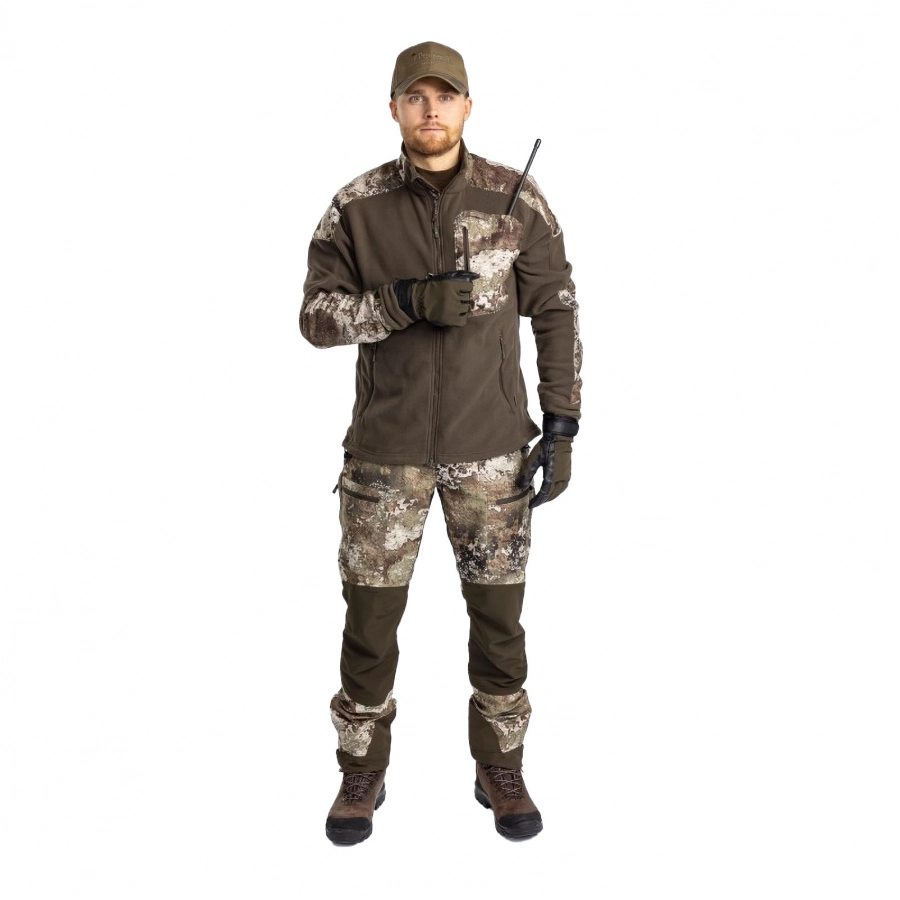 Pinewood men's fleece sweatshirt Smaland Hunters Camo 4/4