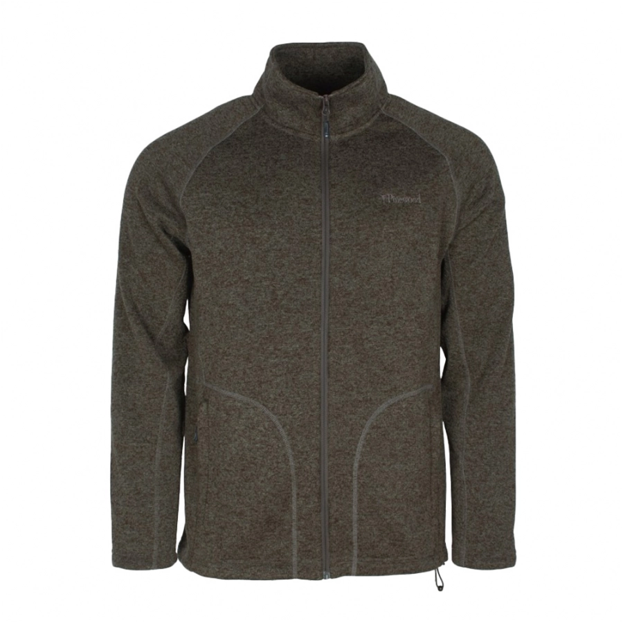 Pinewood men's Gabriel fleece sweatshirt brown 1/2