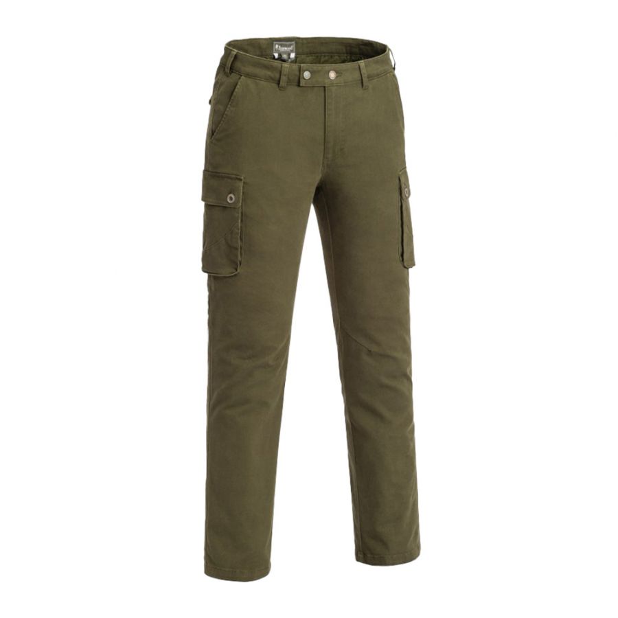 Pinewood men's pants Serengeti dark green 1/1