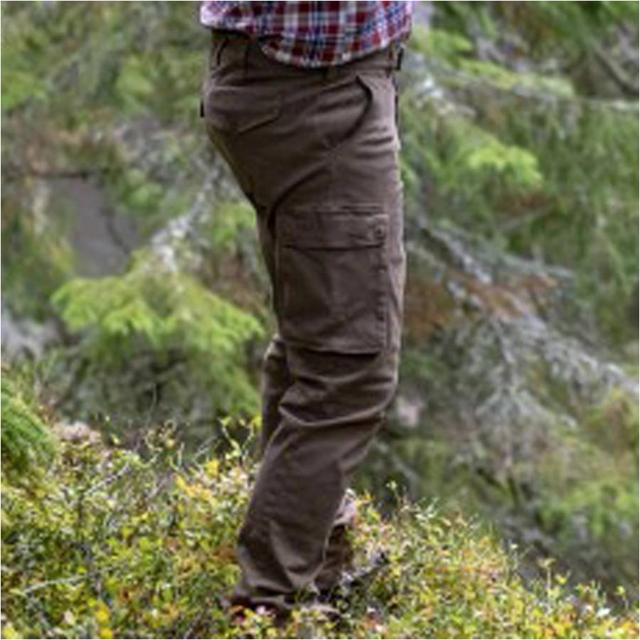 Pinewood men's Serengeti olive pants 2/2