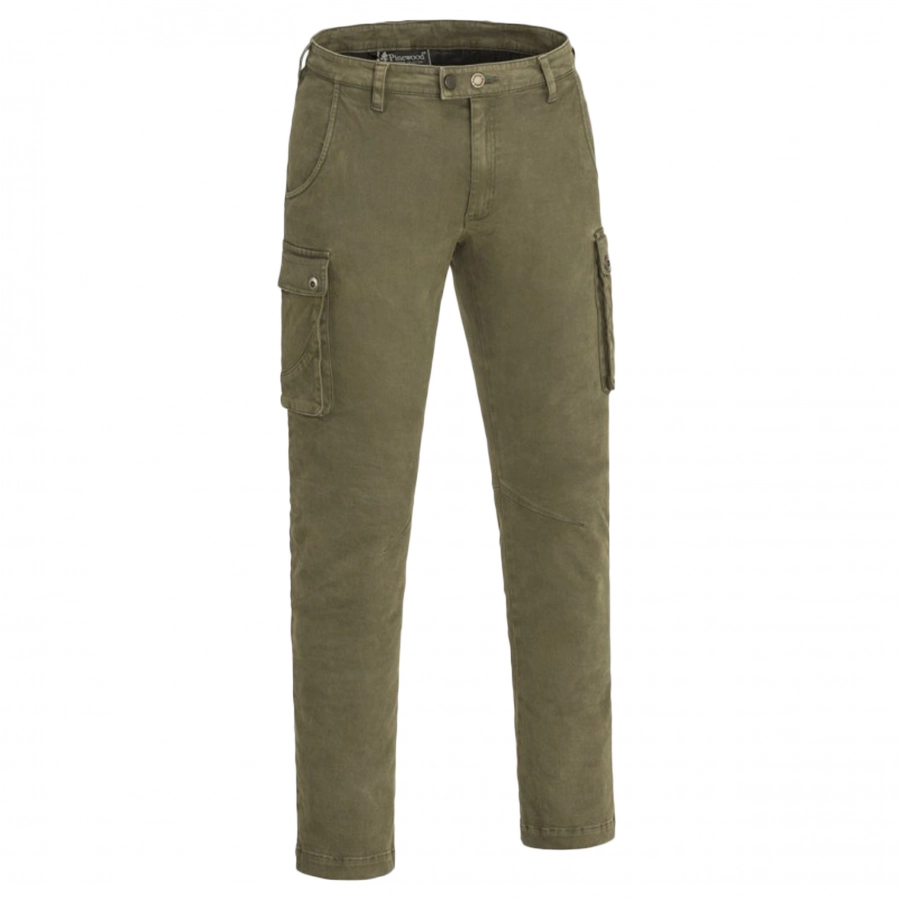 Pinewood men's Serengeti olive pants 1/2