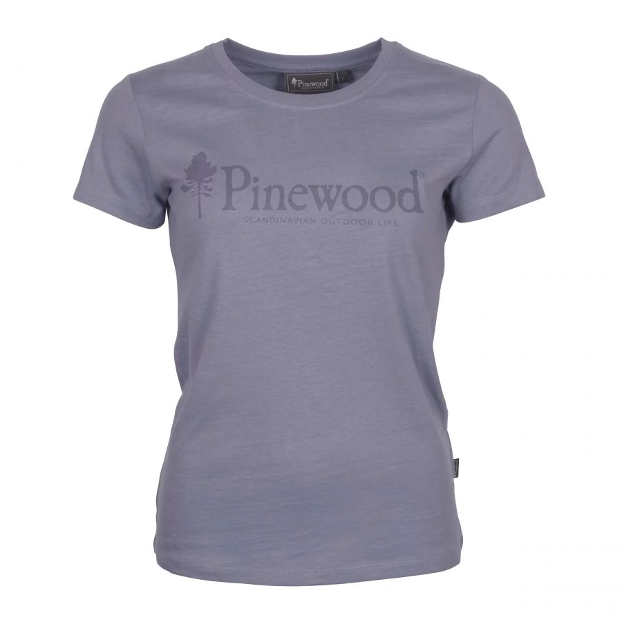Pinewood Outdoor Life women's t-shirt lilac 1/4