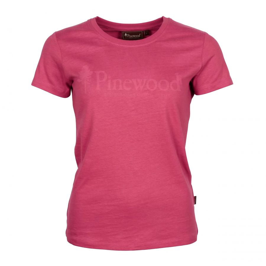 Pinewood Outdoor women's t-shirt pink 1/4