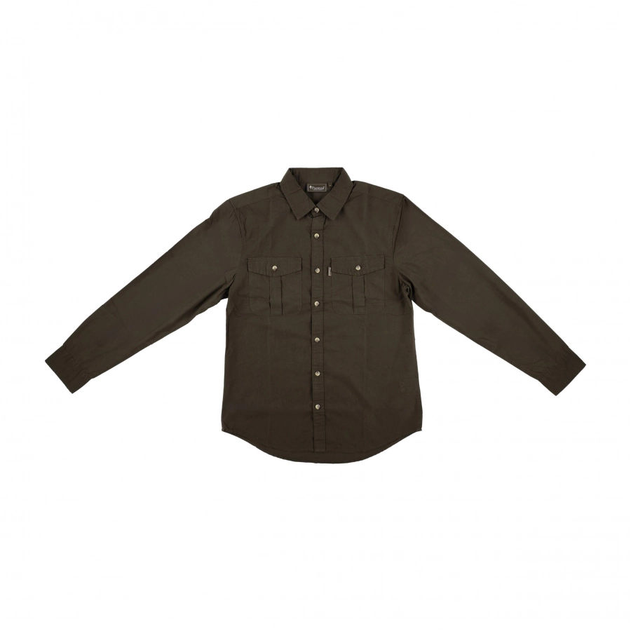 Pinewood Safari men's shirt, green 1/6