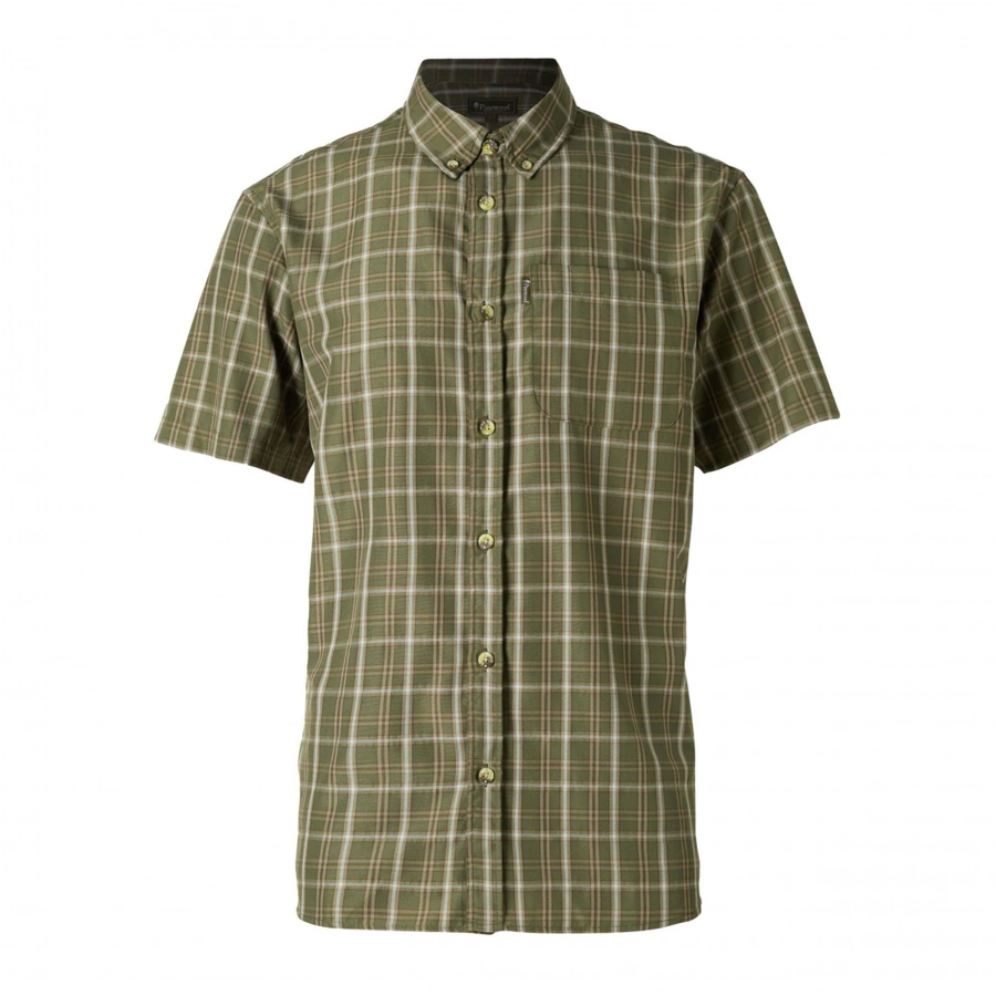 Pinewood Summer men's shirt, green 1/4
