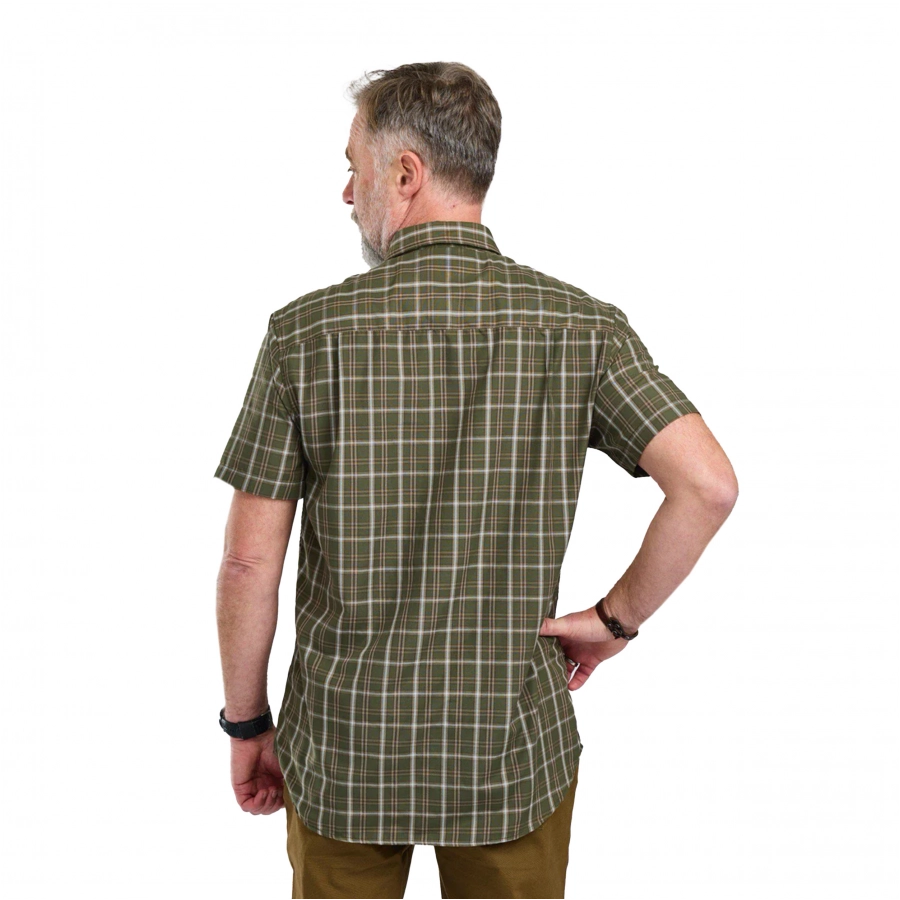 Pinewood Summer men's shirt, green 3/4