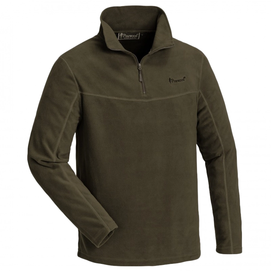 Pinewood Tiveden green men's fleece sweatshirt 1/1