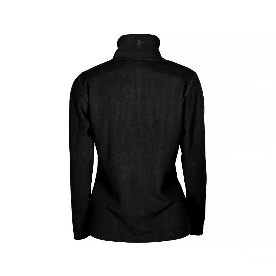Pinewood Tiveden women's fleece sweatshirt black 2/2