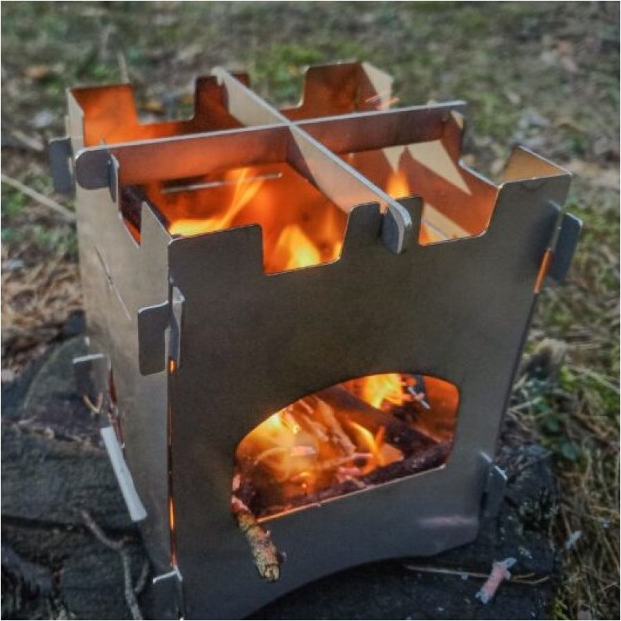 Piran folding stove SCOUT + 2/4
