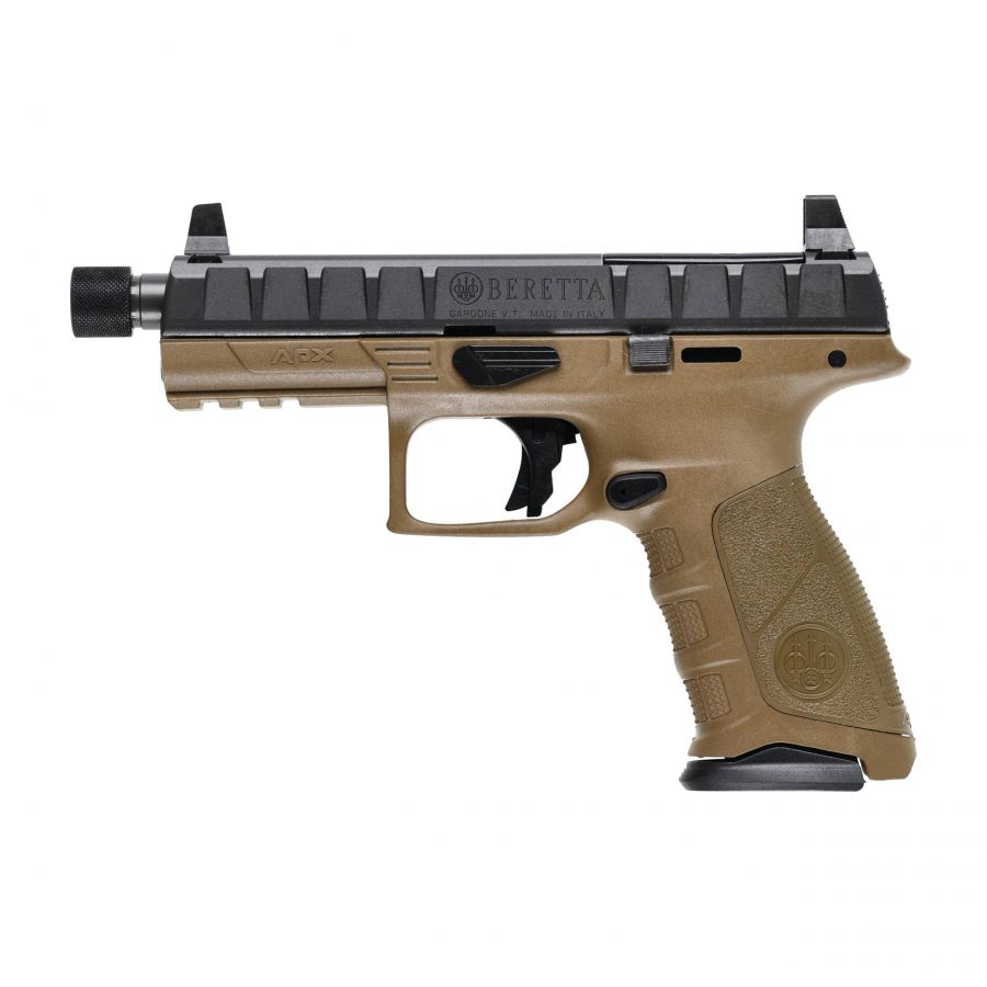 Pistolet Beretta APX A0 kal. 9x19mm MOS MT BLK/FDE 2/12