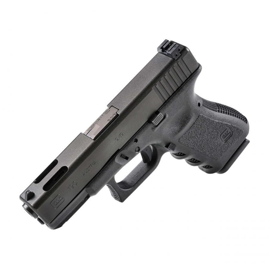Pistolet Glock 19C Gen.3 Compensator kal. 9x19mm  , Regulowane przyrządy 3/11