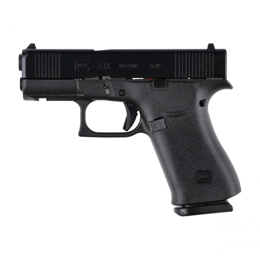 Pistolet Glock 43X RAIL Black kal. 9 mm para 1/11