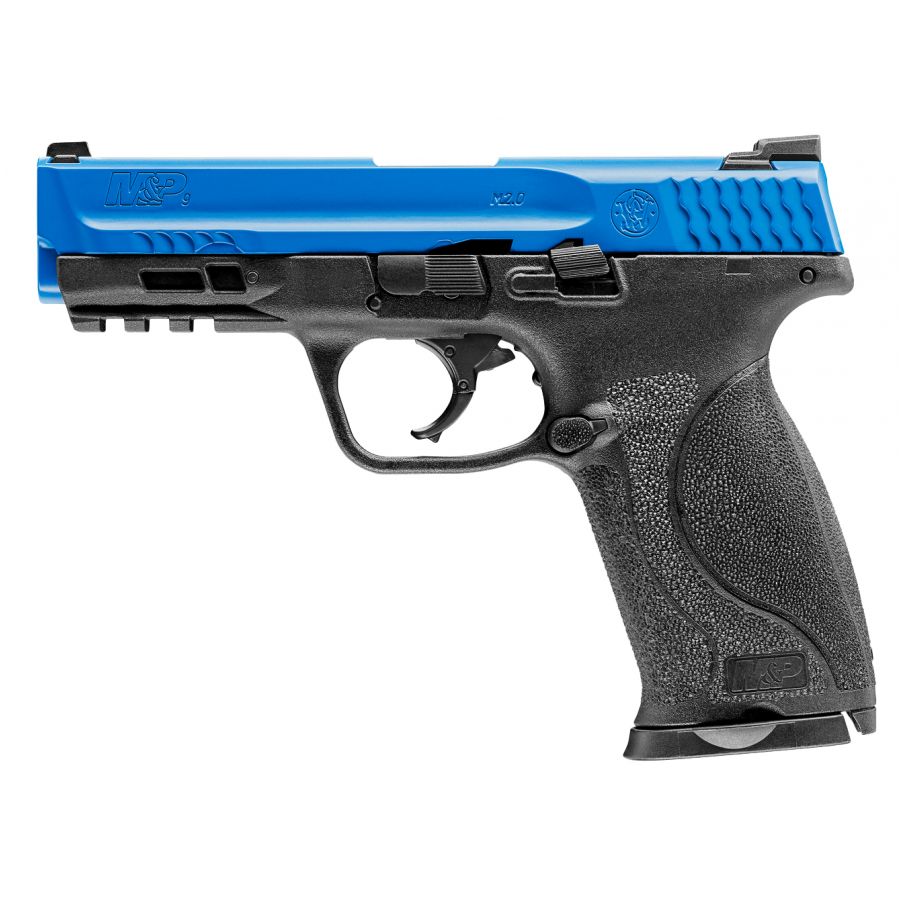Pistolet na kule gumowe Smith&Wesson M&P9 M2.0 T4E LE kal. .43 niebieski 1/3