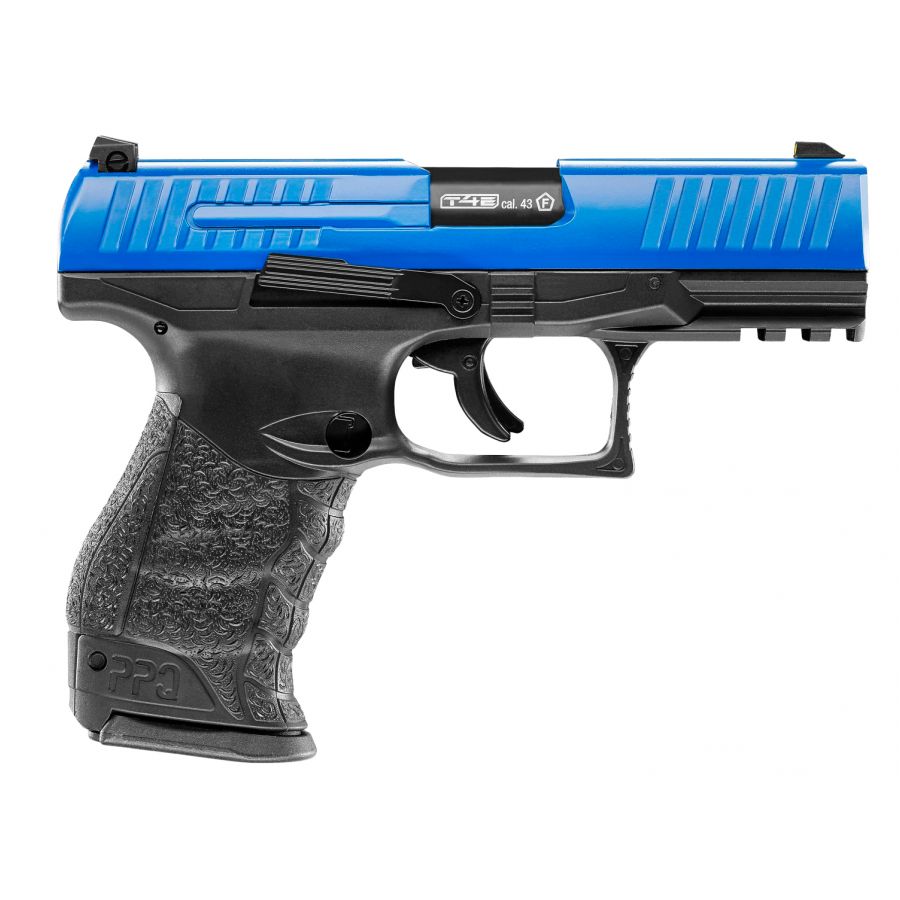 Pistolet na kule gumowe Walther PPQ M2 T4E kal. .43 niebieski 2/6
