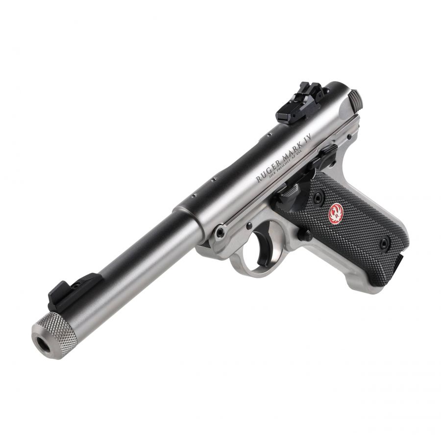 Pistolet Ruger Mark IV Target TB kal. 22LR stainless 3/12