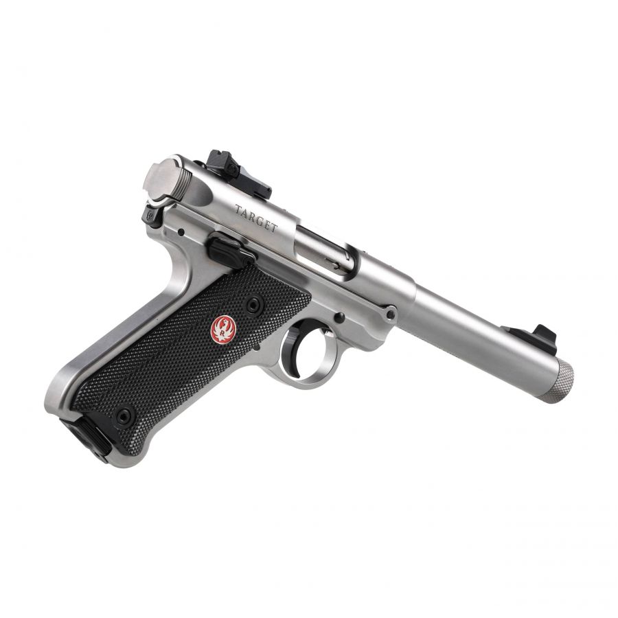 Pistolet Ruger Mark IV Target TB kal. 22LR stainless (40126) 4/12