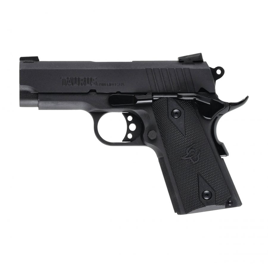 Pistolet Taurus 1911 Officer BK/BK kal. 9 mm 1/12