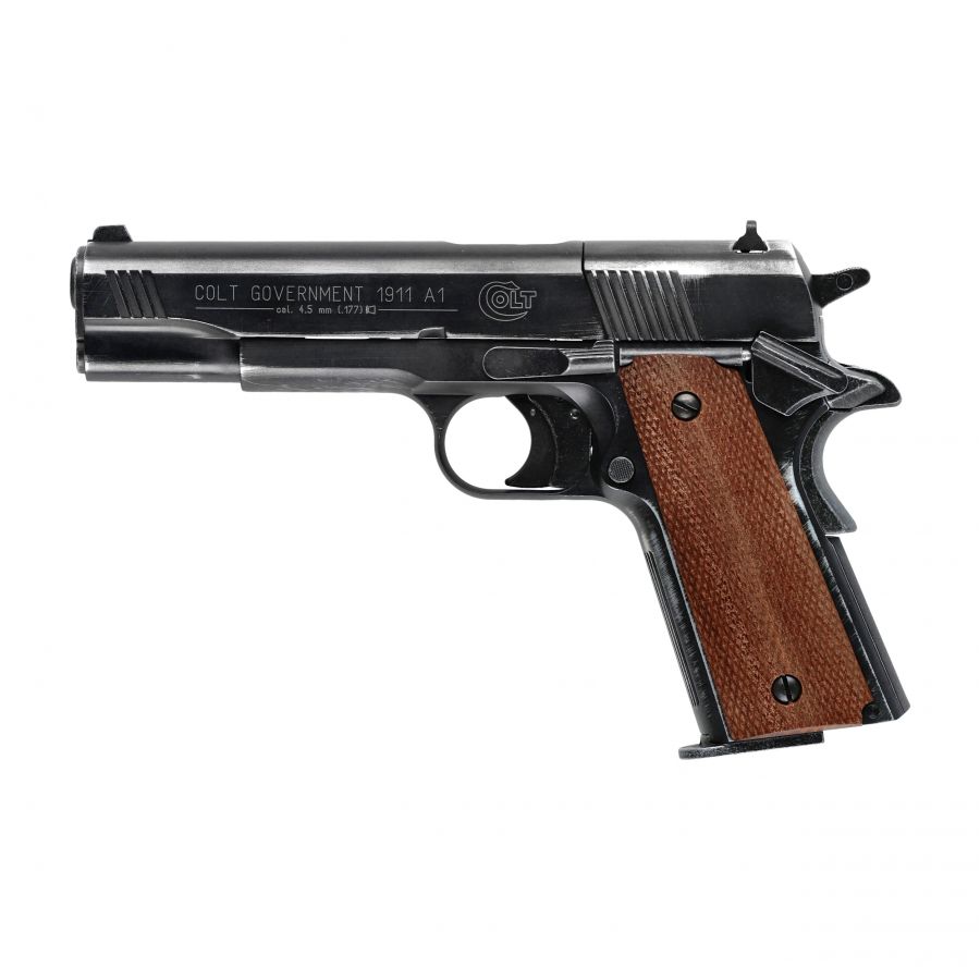 Pistolet wiatrówka Colt Government 1911 A1 4,5 mm diabolo wykończenie antyczne 1/12