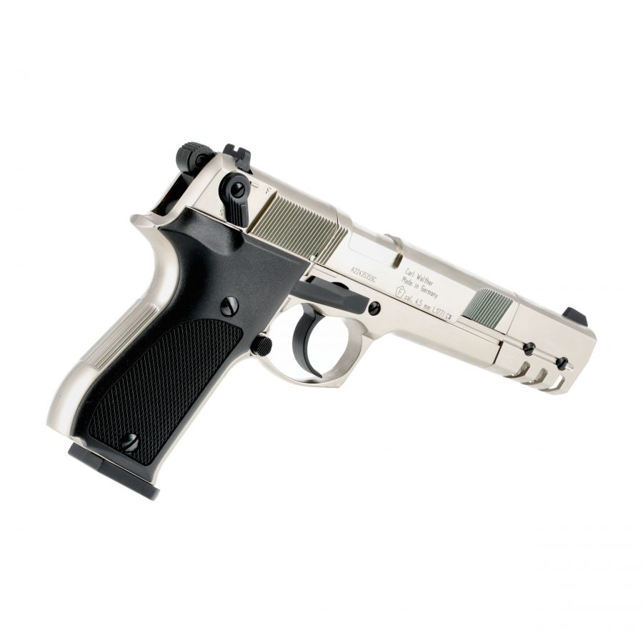 Pistolet wiatrówka Walther CP88 Competition nikiel 4,5 mm diabolo CO2 4/10