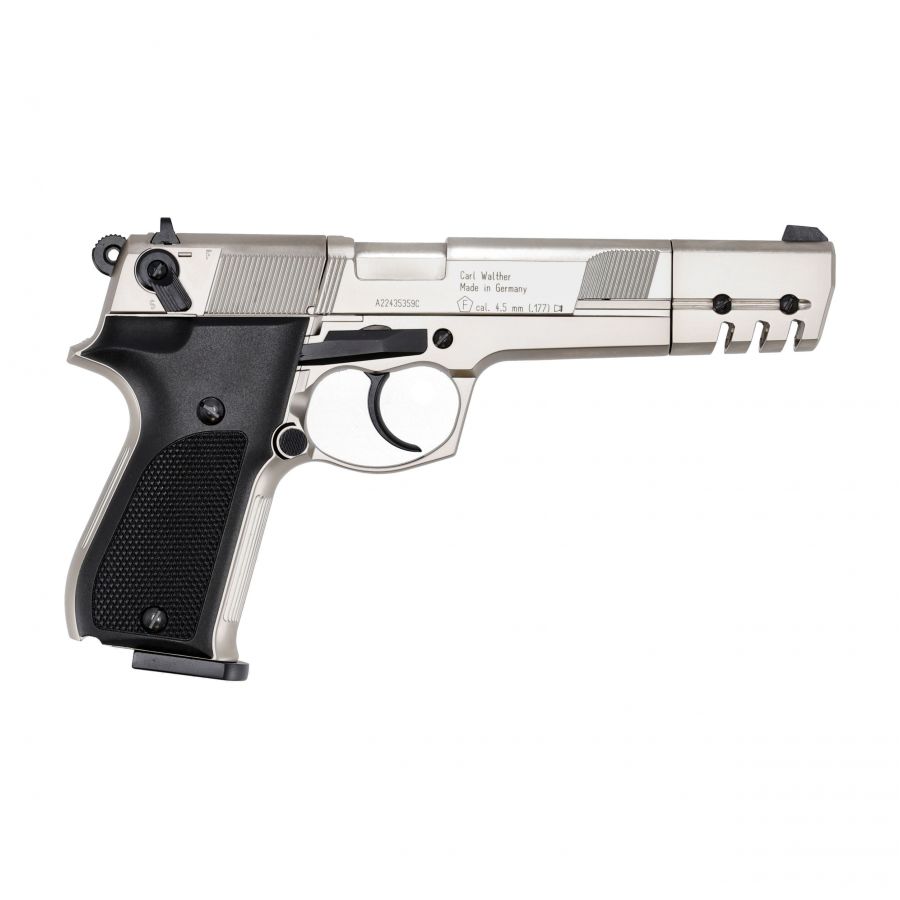 Pistolet wiatrówka Walther CP88 Competition nikiel 4,5 mm diabolo CO2 2/10