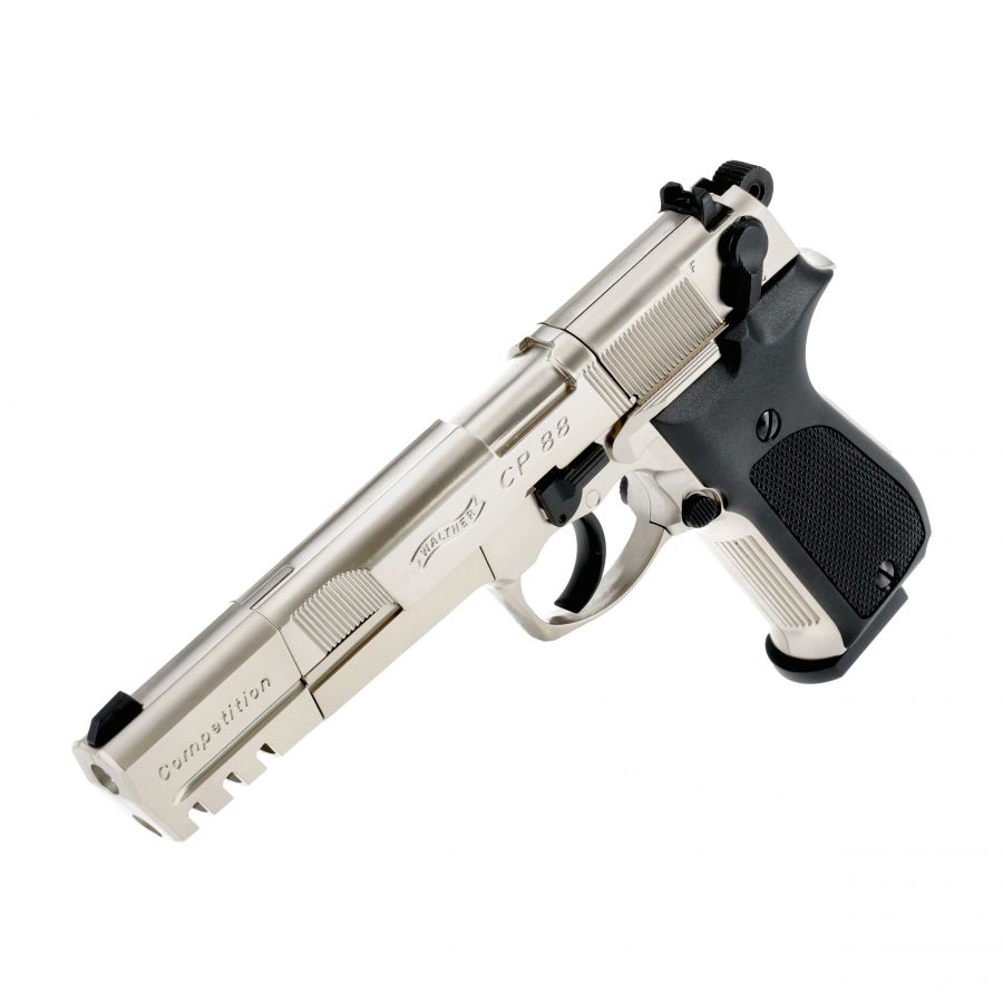 Pistolet wiatrówka Walther CP88 Competition nikiel 4,5 mm diabolo CO2 3/10