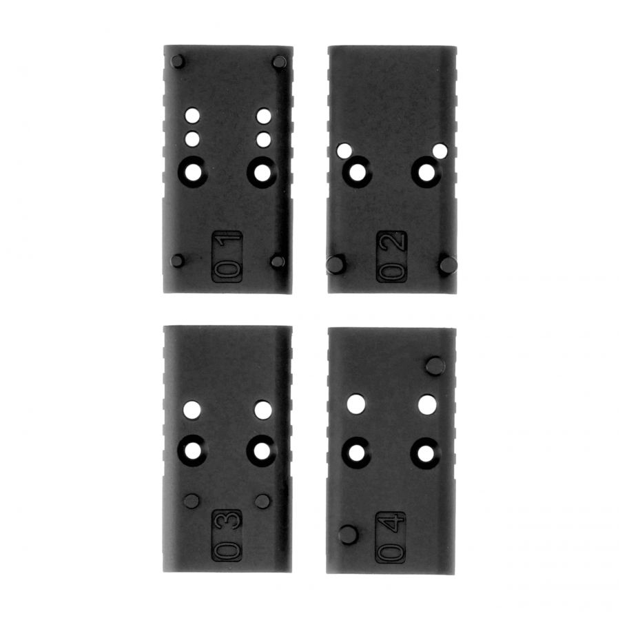 Plates for Umarex MOS1 Glock adapter 4 pcs. 1/2