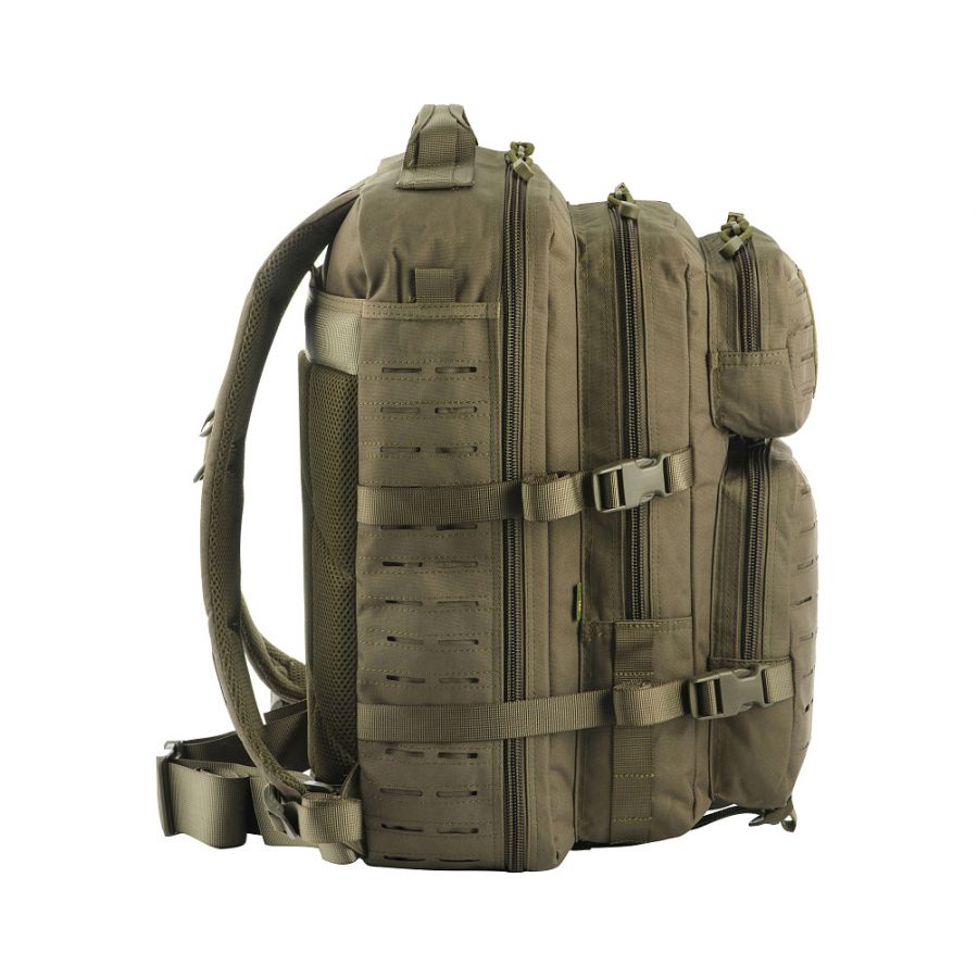 Plecak M-Tac Large Assault Pack Laser Cut ciemnooliwkowy 3/4