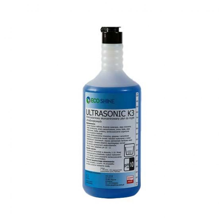 Płyn do myjek ultradźwiękowych Eco Shine Ultrasonic K3 1 l. 1/1