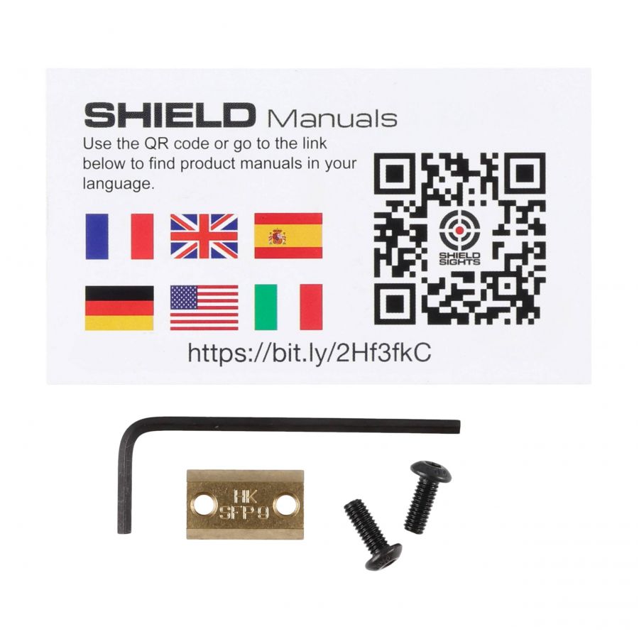 Płytka montażowa Shield Sights Shield HK SFP9 3/3