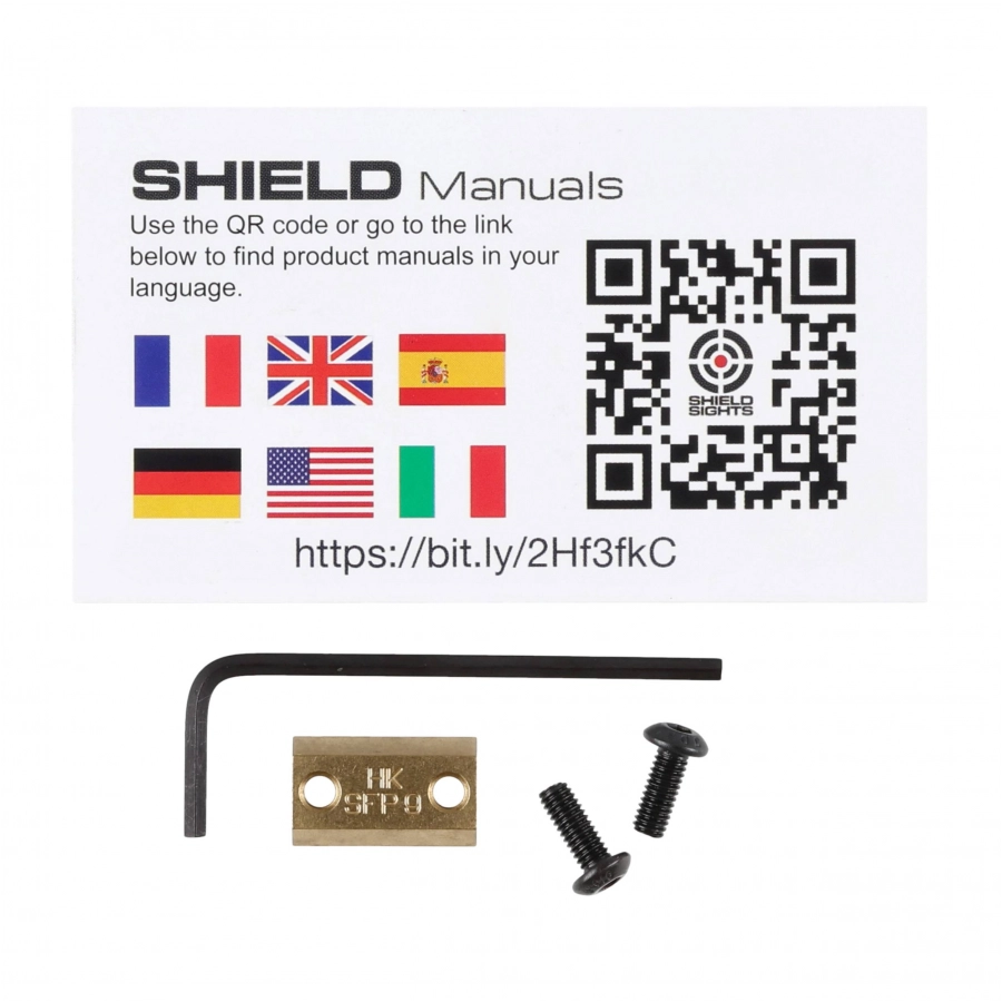 Płytka montażowa Shield Sights Shield HK SFP9 3/3