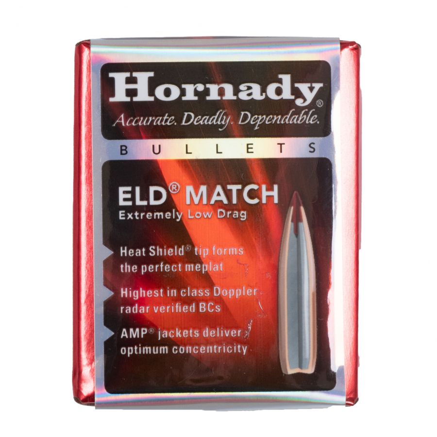 Pocisk Hornady 22 (.224) ELD-Match 52 gr (100szt) 2/2