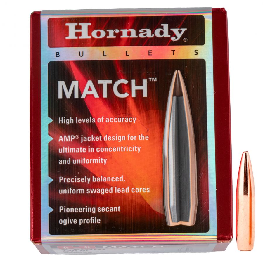 Pocisk Hornady 6,5mm (.264) BTHP Match 140gr (100 szt.) 1/5