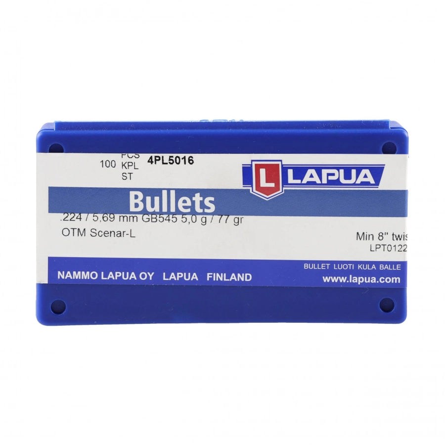 Pocisk LAPUA Scenar L .224 L 5 g / 77 gr 100 szt. 4/4