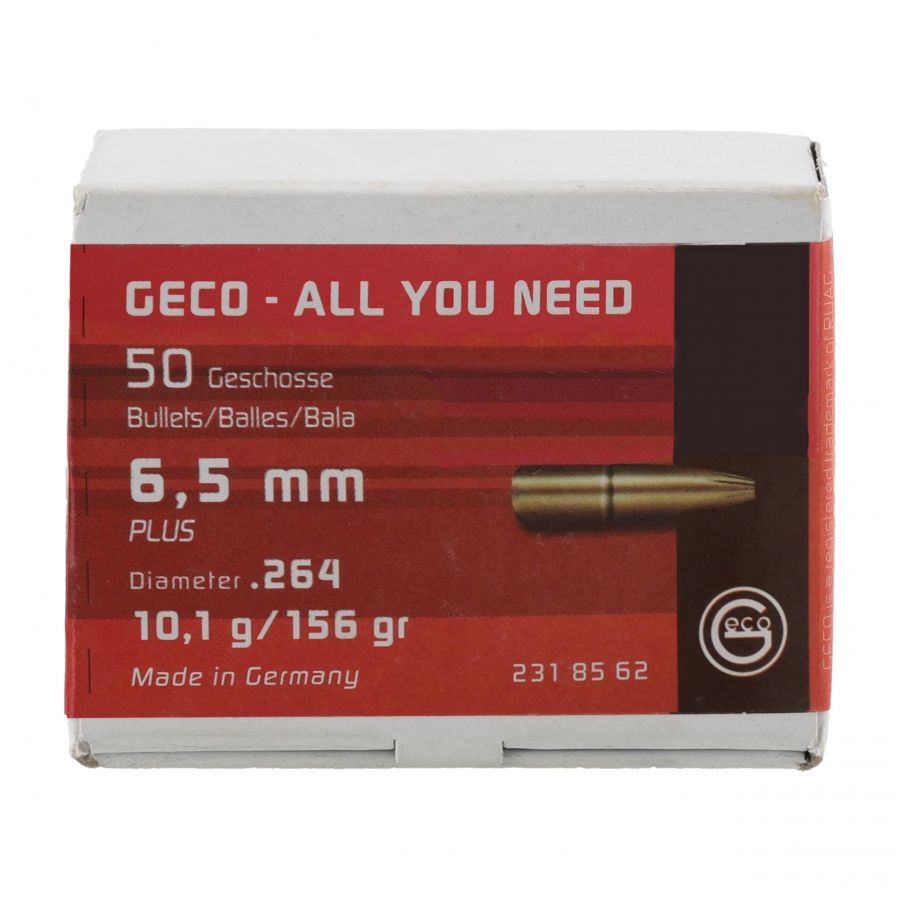 Pociski GECO kal. 6,5 mm 10,1g / 156 gr 4/4